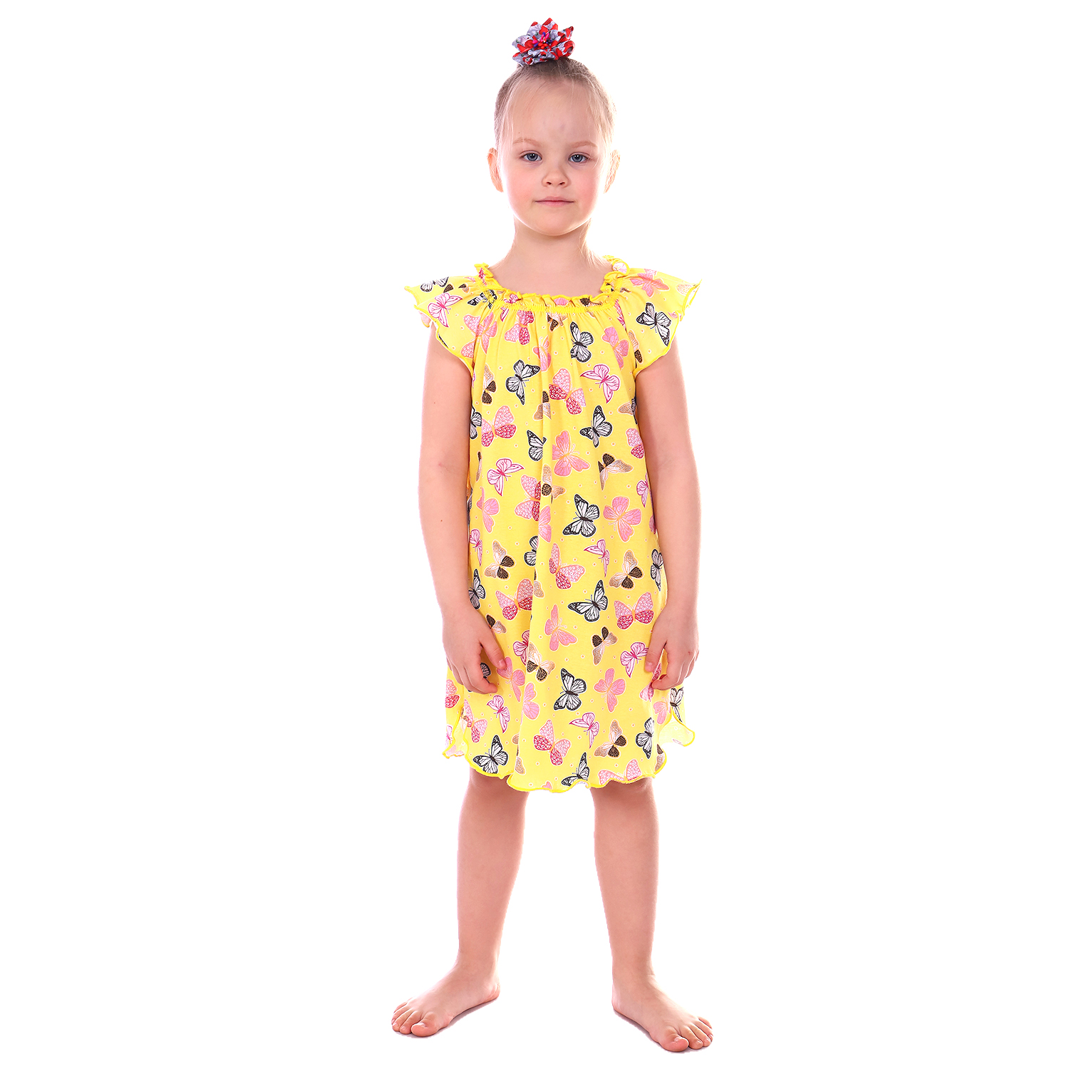 Сорочка ночная Детская Одежда 0003К/желтый2 - фото 2