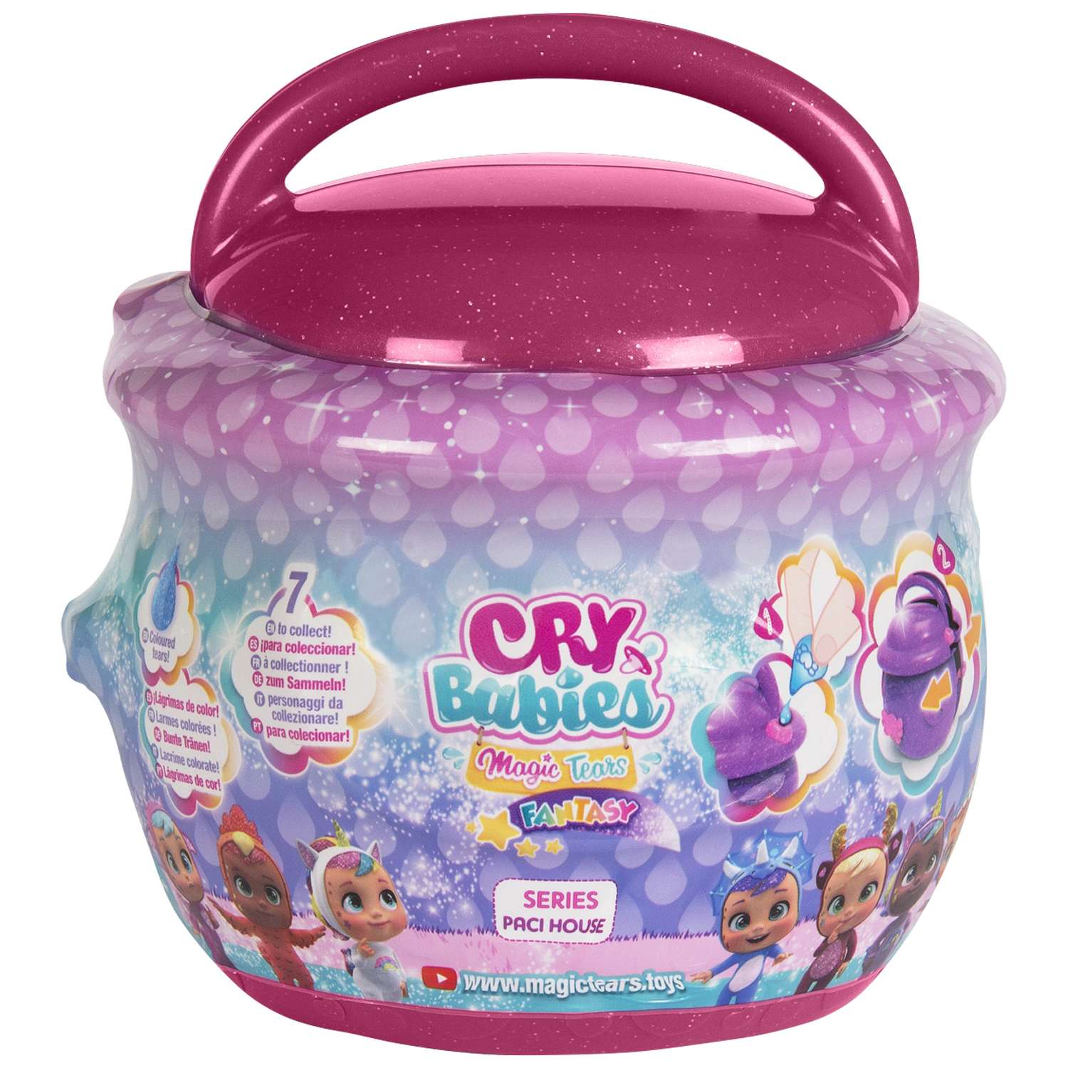 Кукла IMC Toys Cry Babies Fantasy Paci House с аксессуарами в непрозрачной упаковке (Сюрприз) 90309/91061 90309/91061 - фото 8