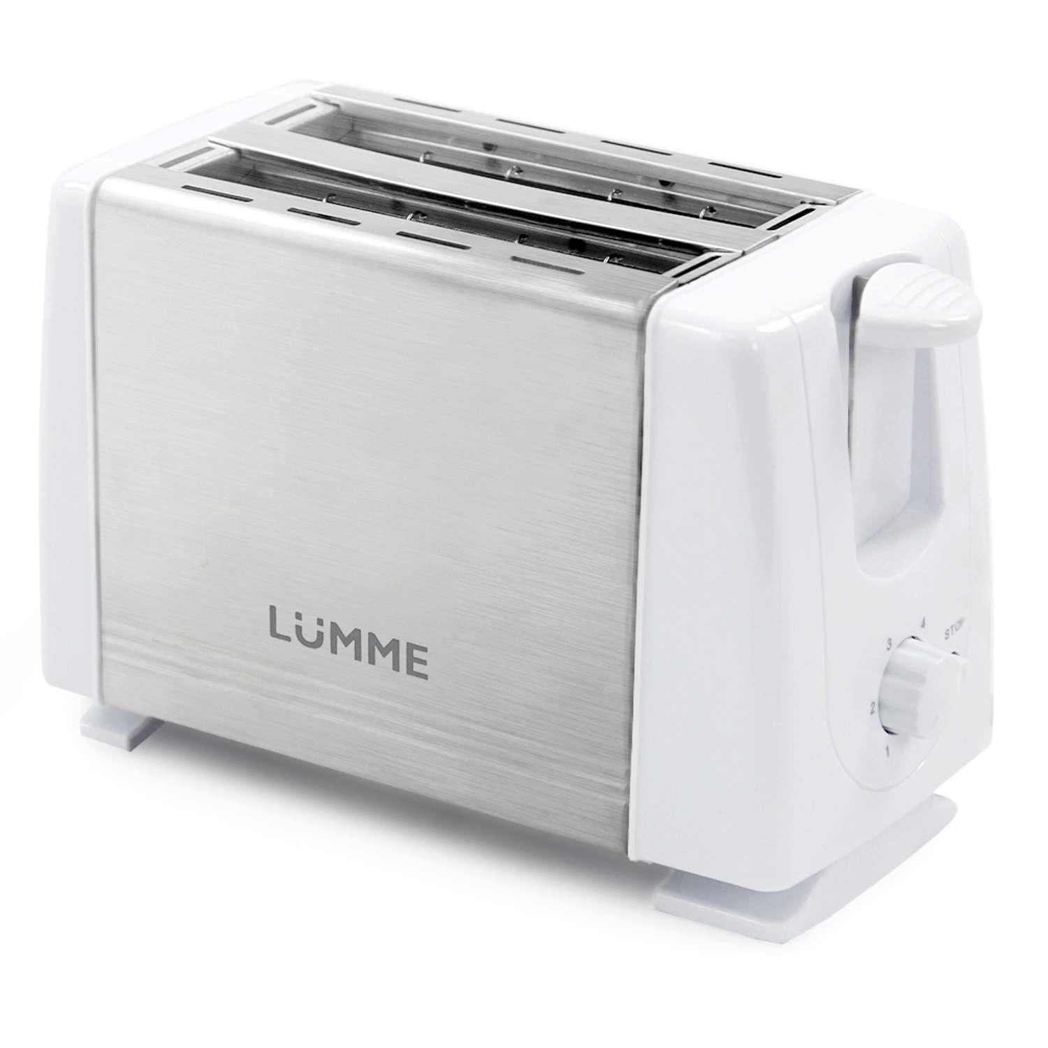 Тостер LUMME LU-1201 белый жемчуг - фото 1