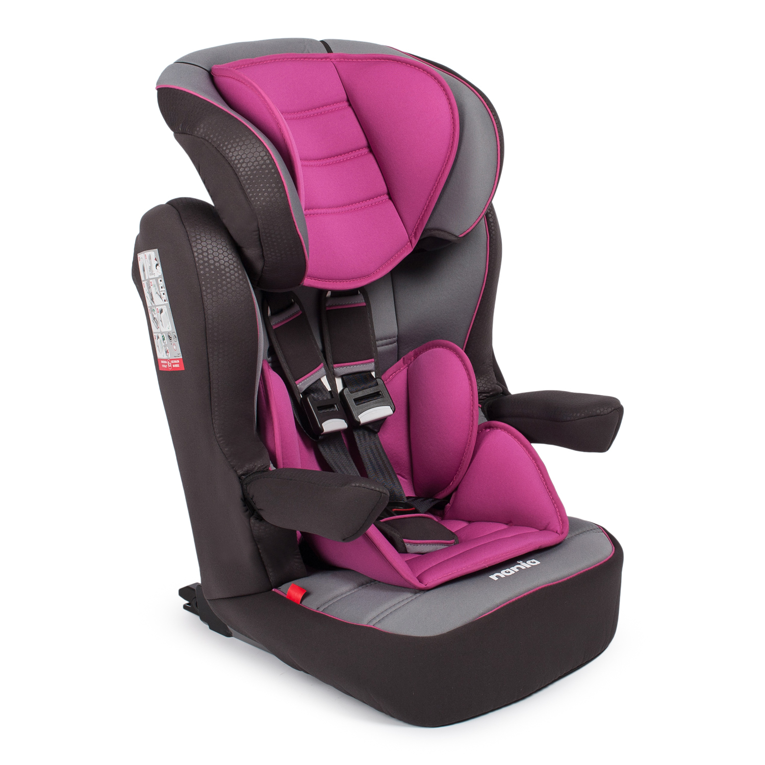 Автокресло Nania Imax SP Isofix Luxe Framboise - фото 6