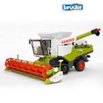 Комбайн Bruder Claas 1:16 фрикционный зеленый