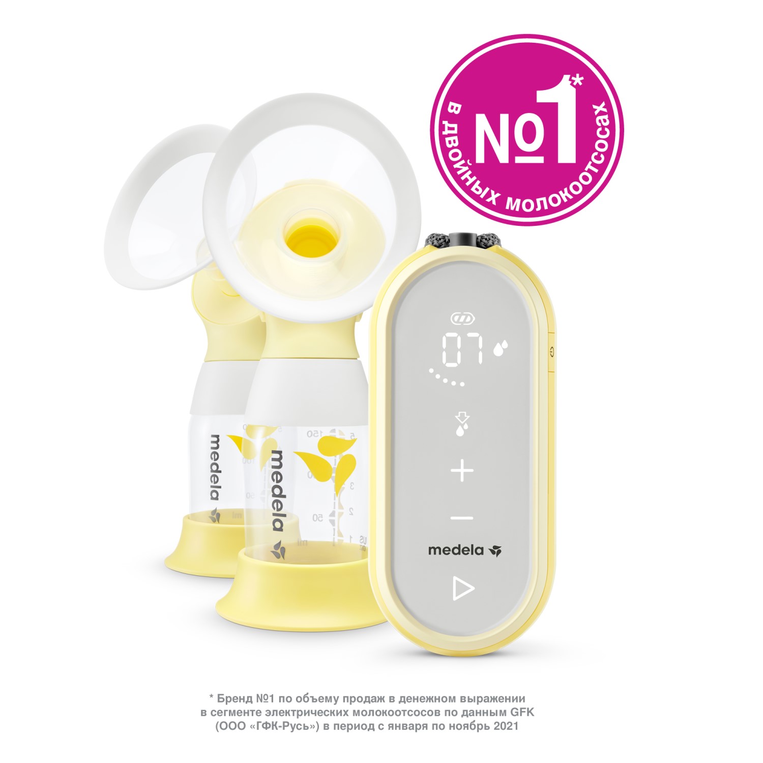 Молокоотсос Medela Freestyle Flex электрический двухфазный двойной 101037979 - фото 2