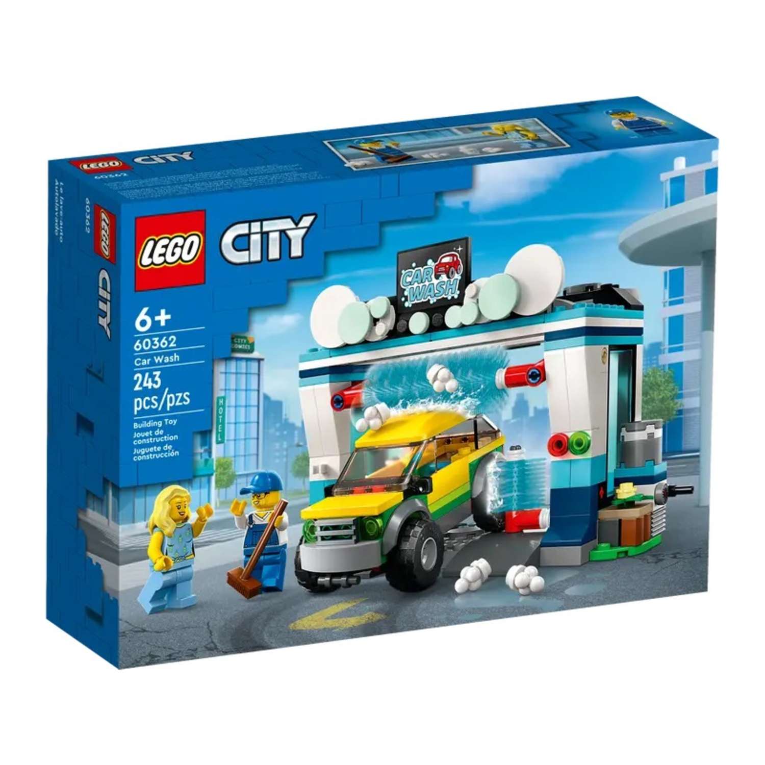 Конструктор LEGO City LEGO Автомойка 60362 - фото 8