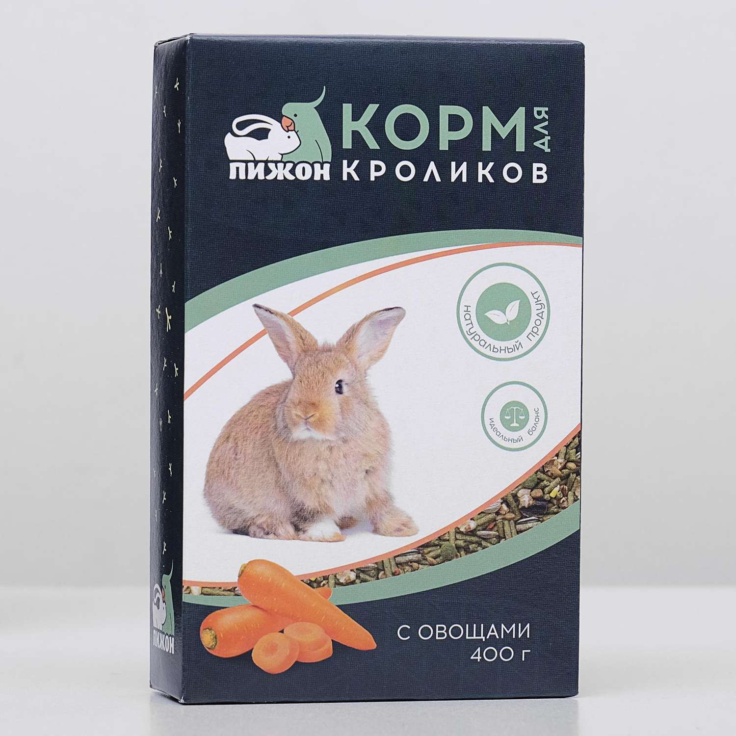 Корм для кроликов Пижон с овощами 400 г - фото 1