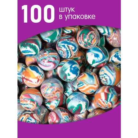 Мячи-прыгуны TopVending Стихия 25 мм 100 шт