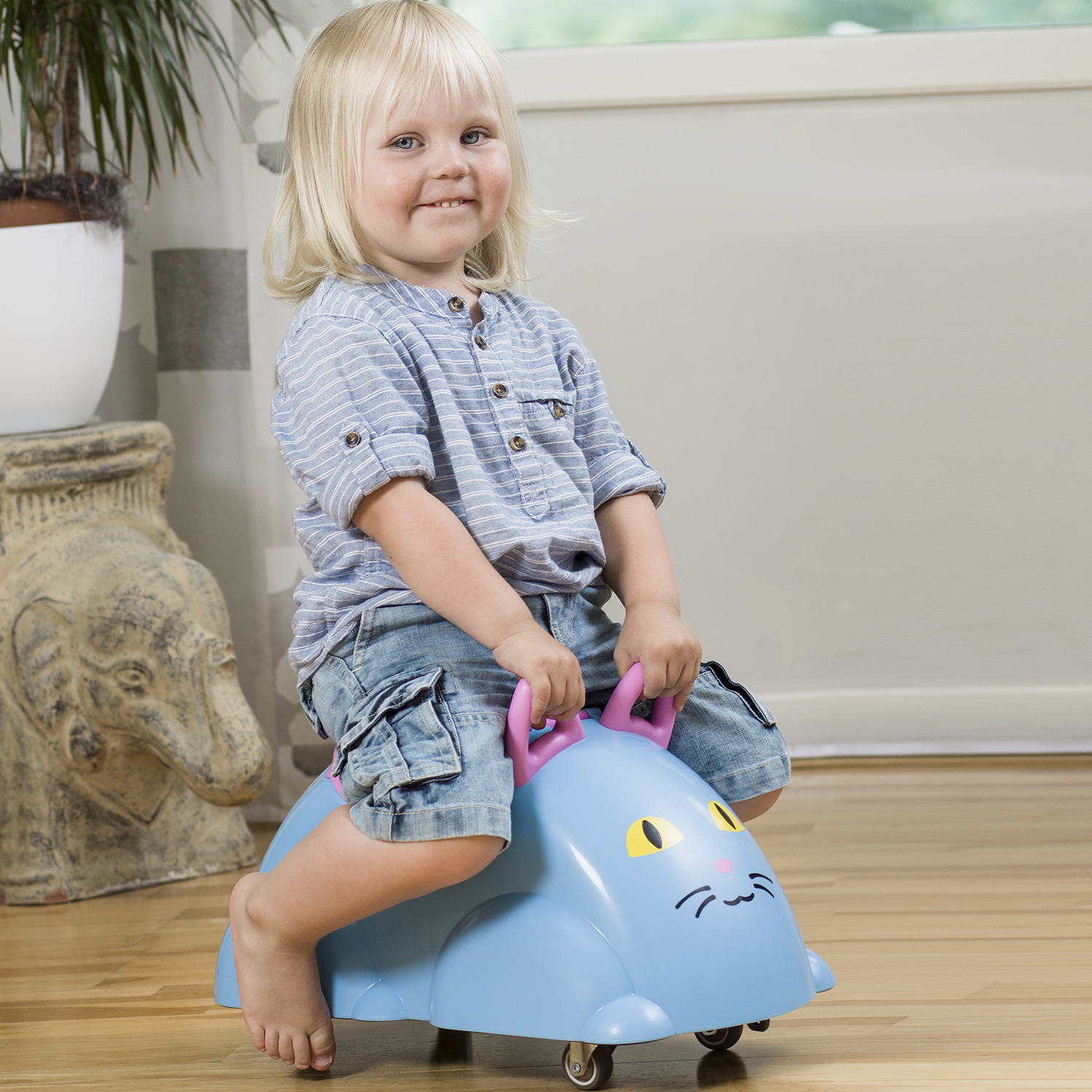 Каталка VIKINGTOYS Cute Rider 360 Кошка с контейнером для хранения - фото 5