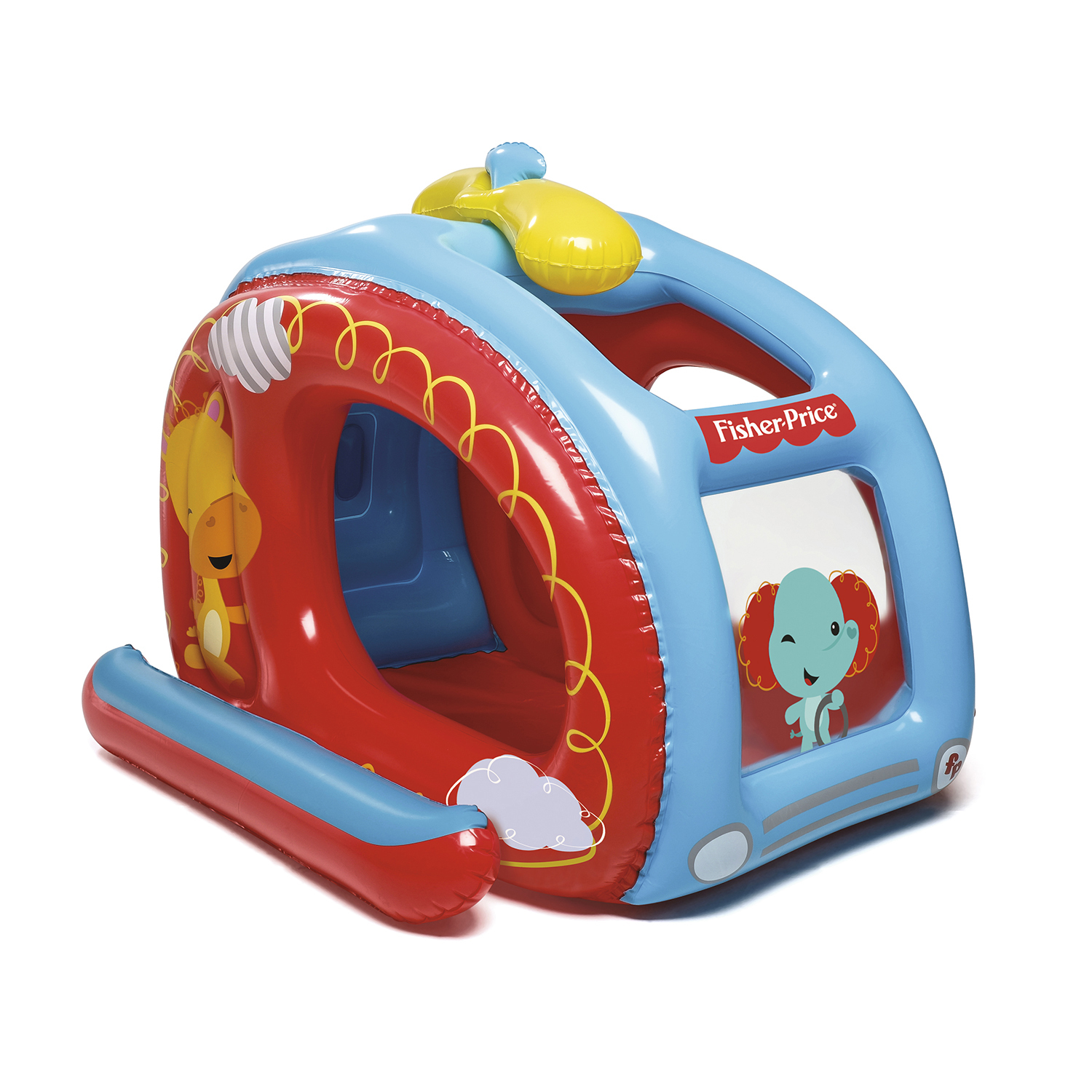 Центр игровой Bestway Fisher Price Вертолет с шариками 93502 - фото 3