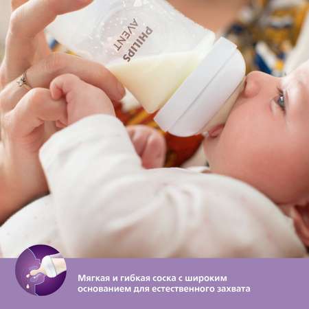 Бутылочка для кормления Philips Avent Natural Response 330мл с 3месяцев SCY906/01