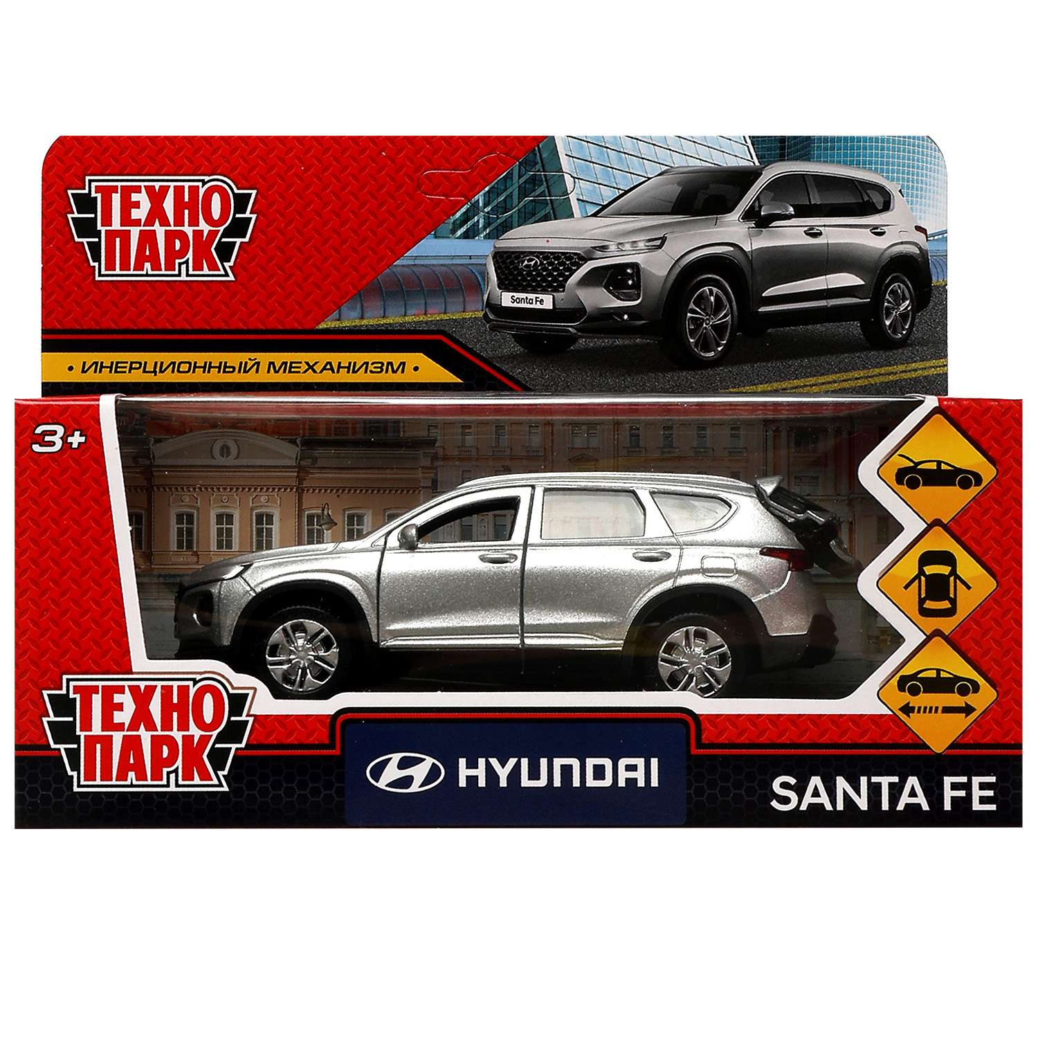 Машина Технопарк Hyundai Santafe 338205 338205 - фото 6