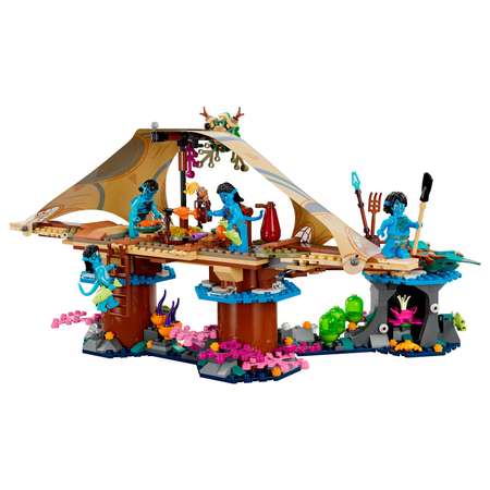 Конструктор детский LEGO Avatar Дом Риф Меткайна 75578
