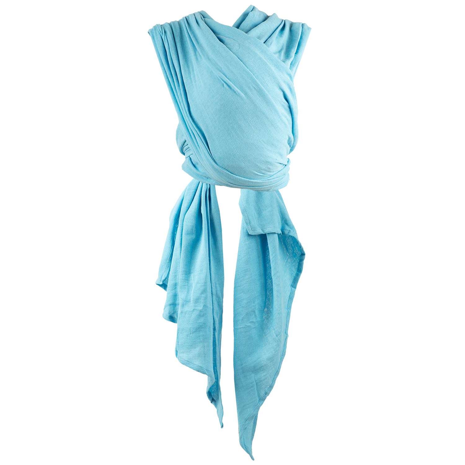 Слинг-шарф inlovery муслиновый «Muslin» цвет голубой - фото 2
