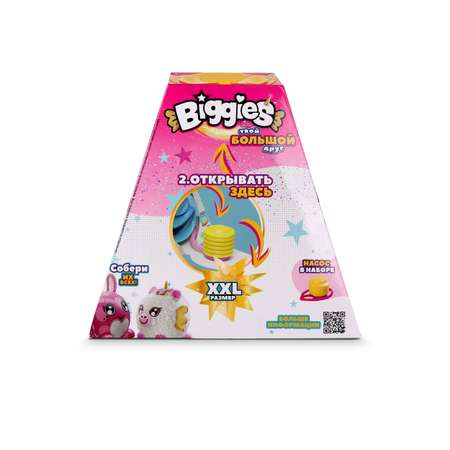 Игрушка Biggies Единорог с сюрпризом с насосом BIG001-UN
