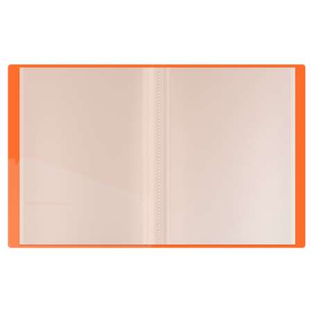 Папка с 20 вкладышами Berlingo Neon оранжевый