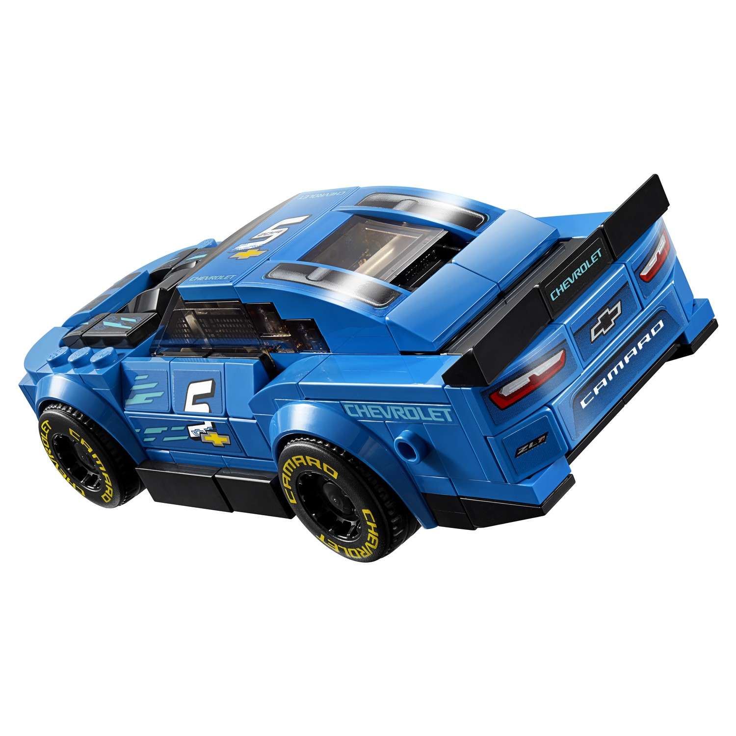 Конструктор LEGO Speed Champions Гоночный автомобиль Chevrolet Camaro ZL1 75891 - фото 16
