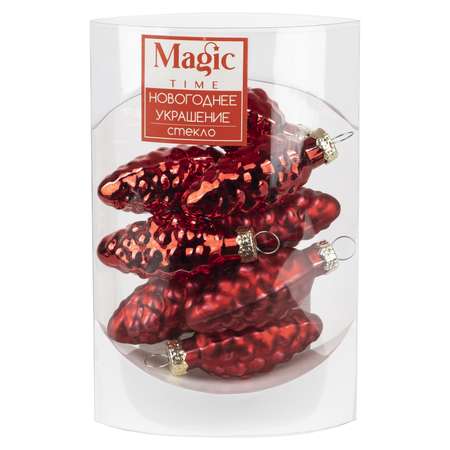 Новогоднее подвесное украшение Magic Time красный