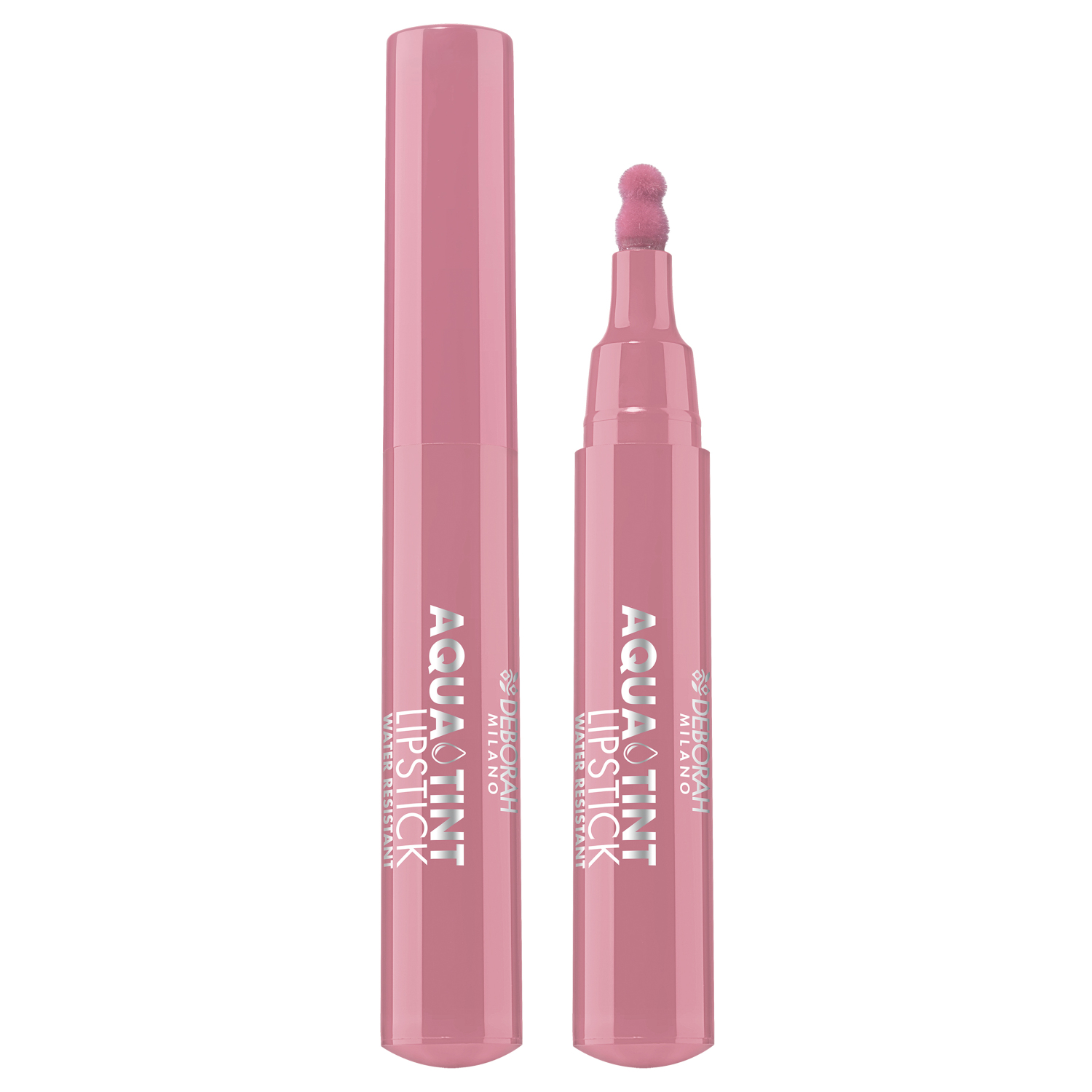 Тинт для губ Deborah Milano Aqua Tint Lipstick тон 02 роза 2.5 г - фото 1