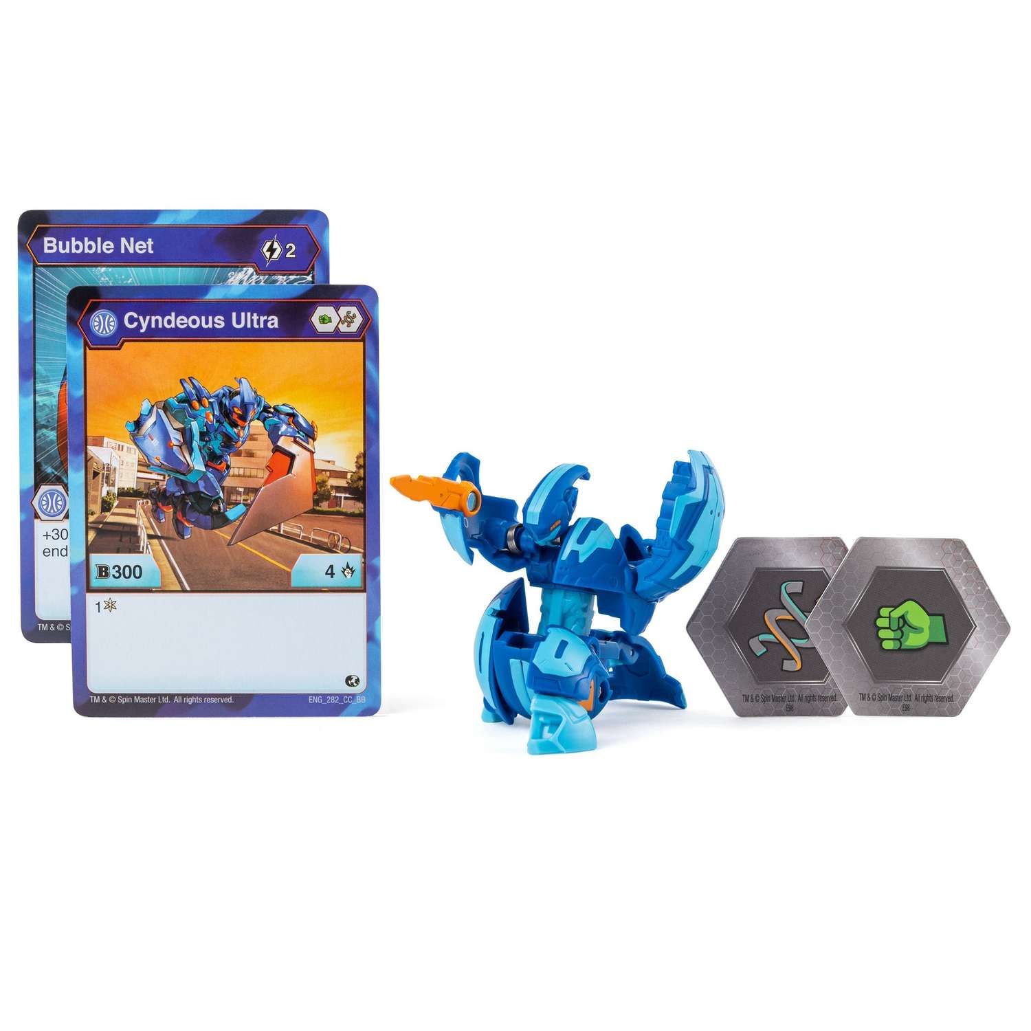 Фигурка-трансформер Bakugan Ультра Fire Knight Blue 6045146/20107988 - фото 1