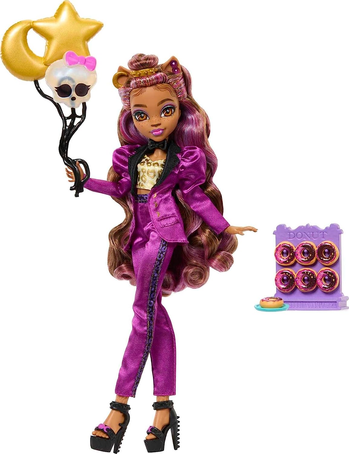 Кукла Monster High Series Monster Ball Clawdeen HNF69 купить по цене 5399 ₽  в интернет-магазине Детский мир