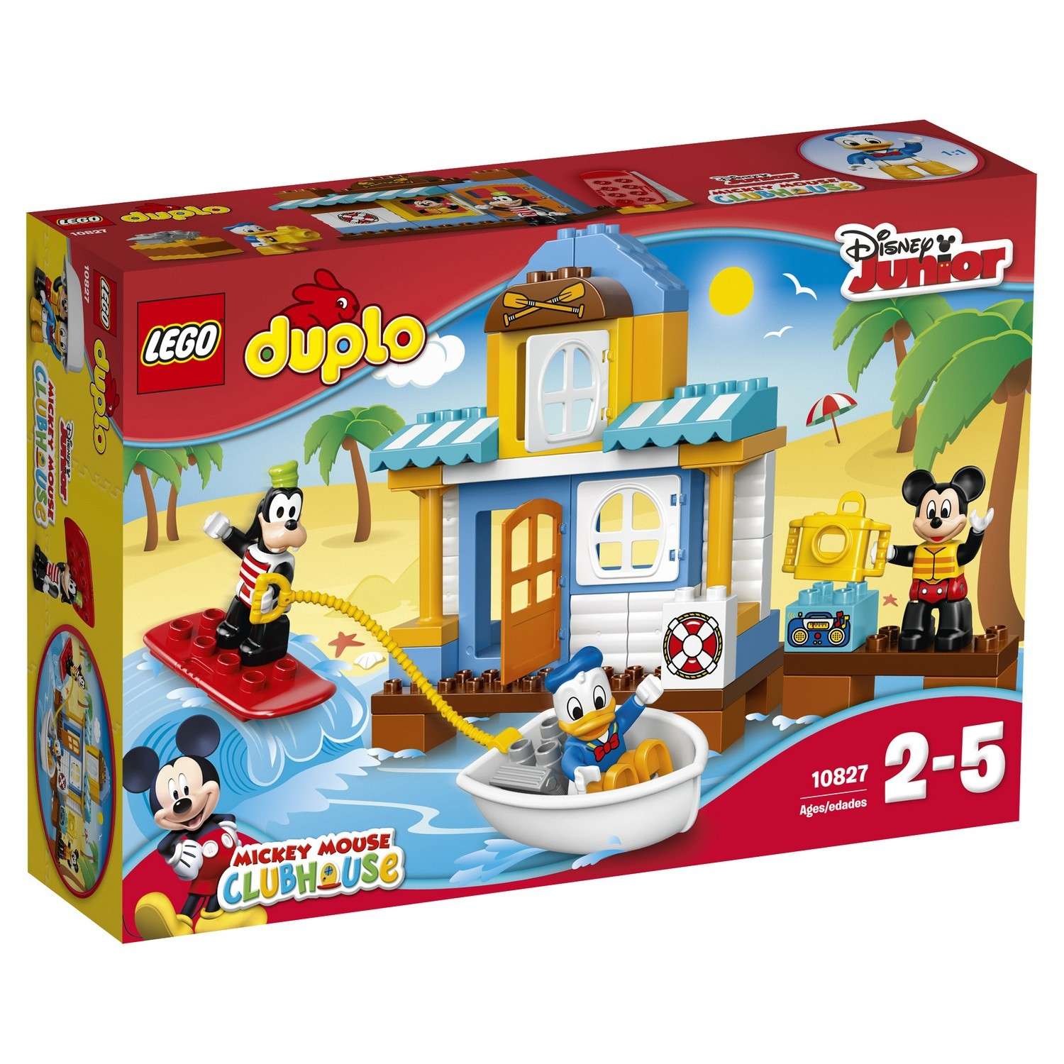 Конструктор LEGO DUPLO Disney TM Домик на пляже (10827) - фото 2