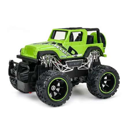 Машина р/у New Bright Jeep Wrangler (зелёный) 1:24