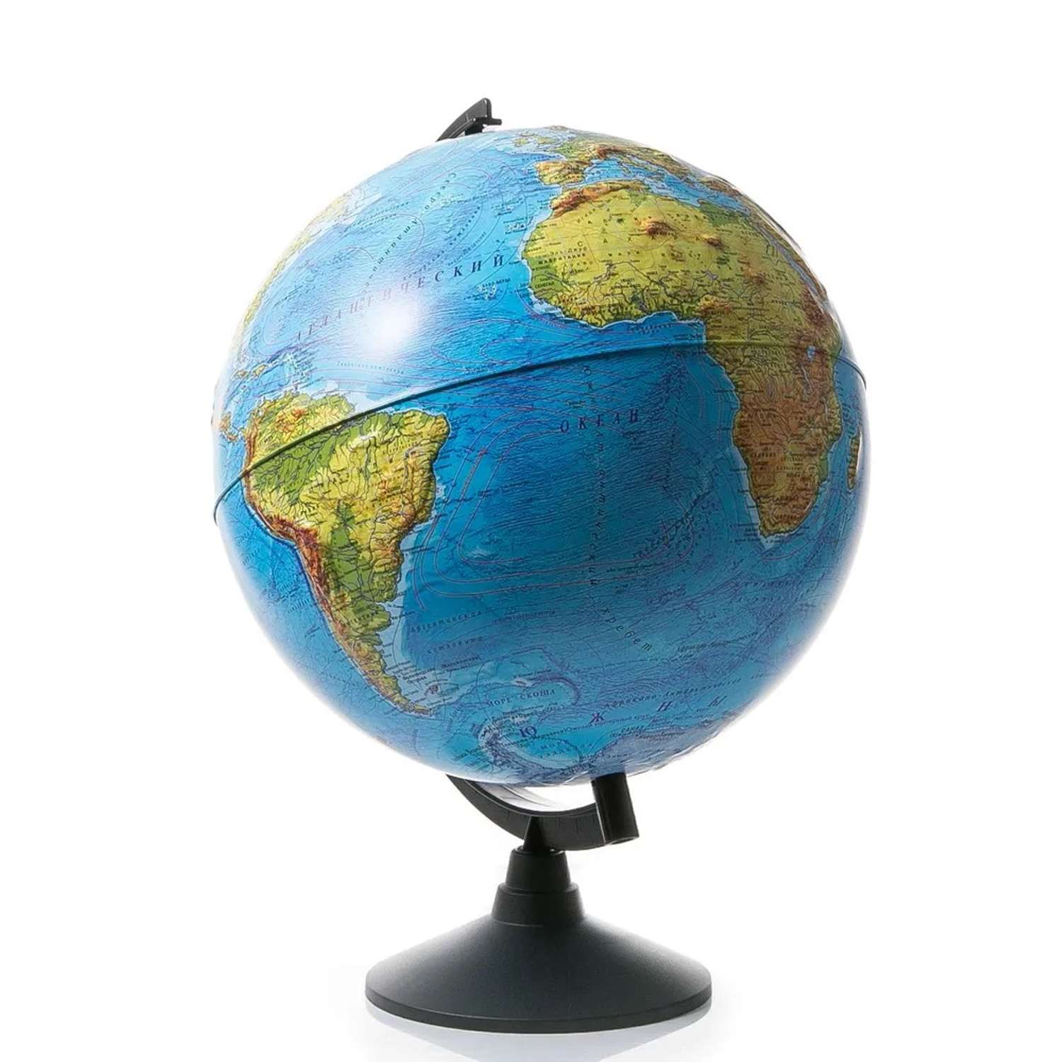 Глобус Globen Земли физический рельефный диаметр 32 см - фото 7
