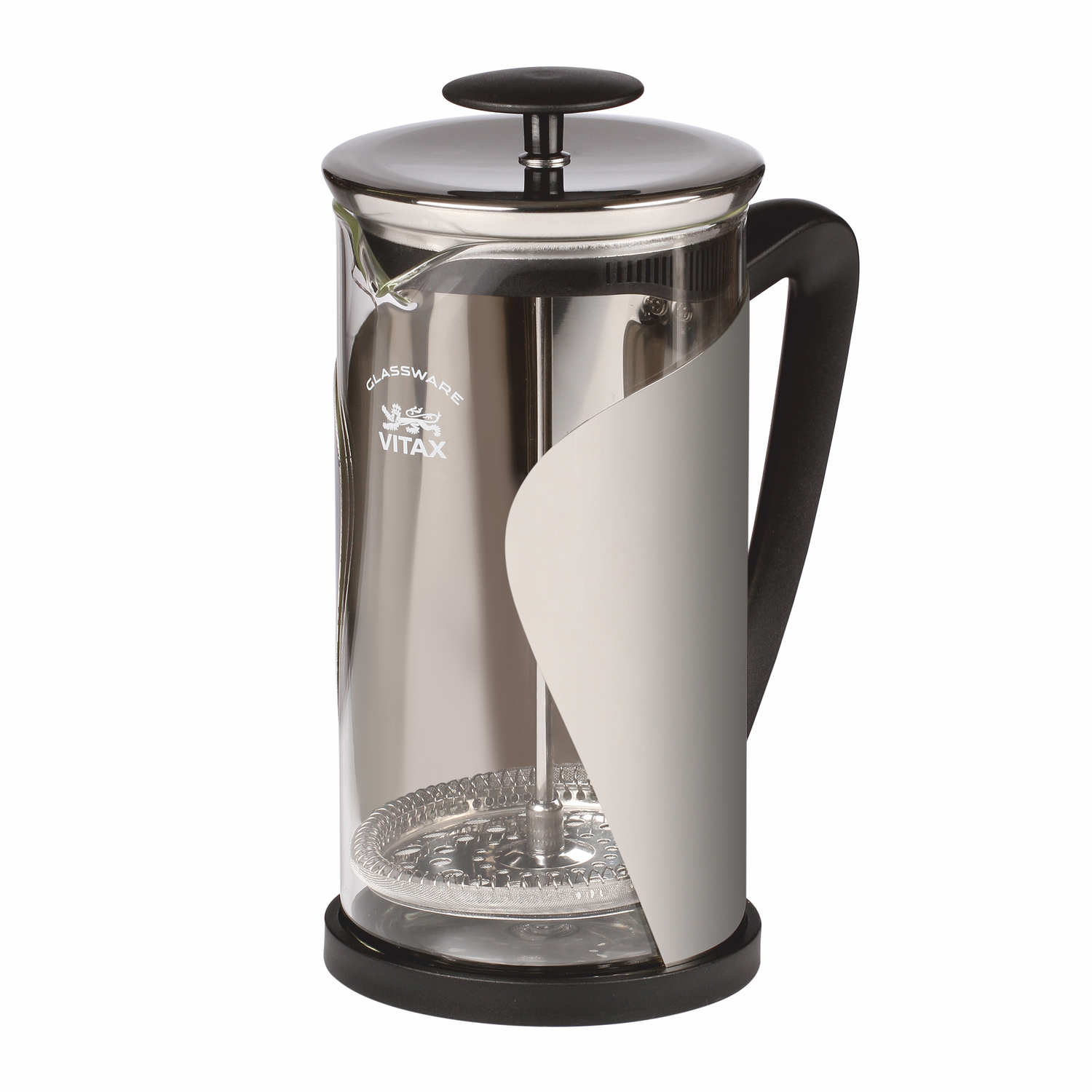 Чайник-кофейник Vitax из высококачественного особо прочного термостойкого боросиликатного стекла 1000 мл - фото 2