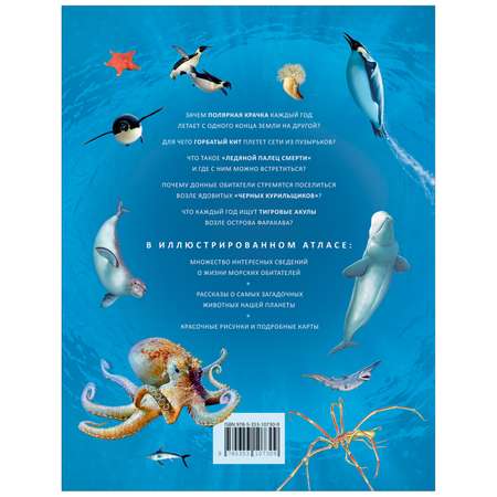 Книга Моря и океаны Иллюстрированный атлас