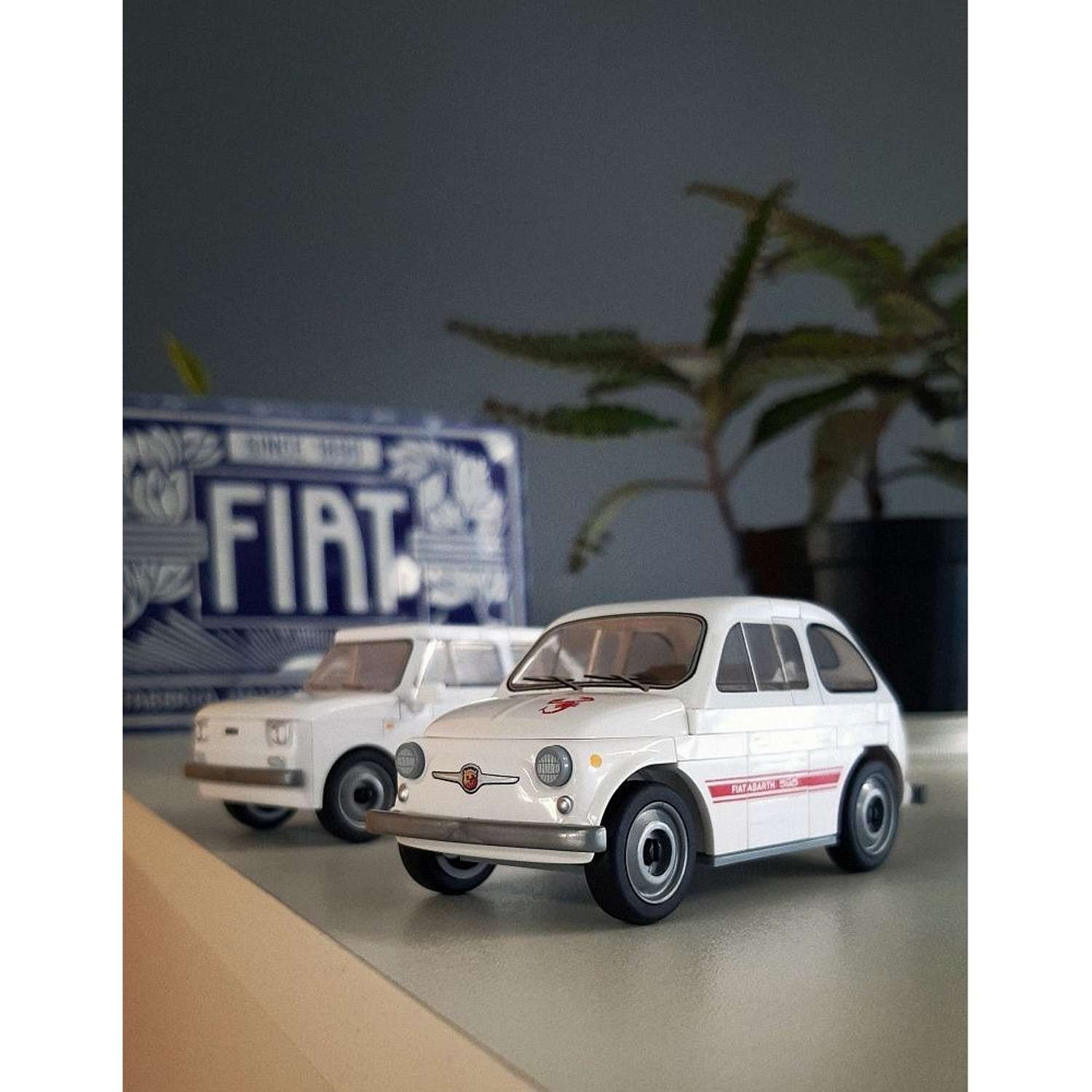 Конструктор COBI Автомобиль Fiat Abarth 595 Youngtimer Collection - фото 9