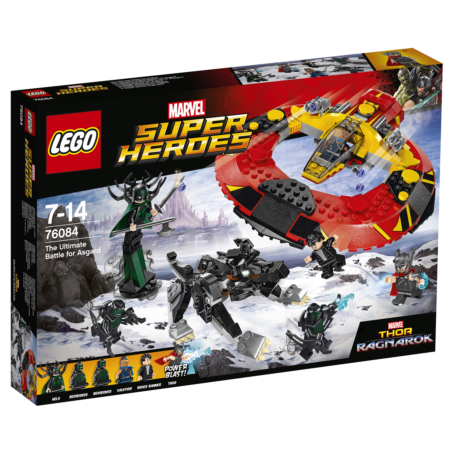 Конструктор LEGO Super Heroes Решающая битва за Асгард (76084) купить по  цене 3999 ₽ в интернет-магазине Детский мир