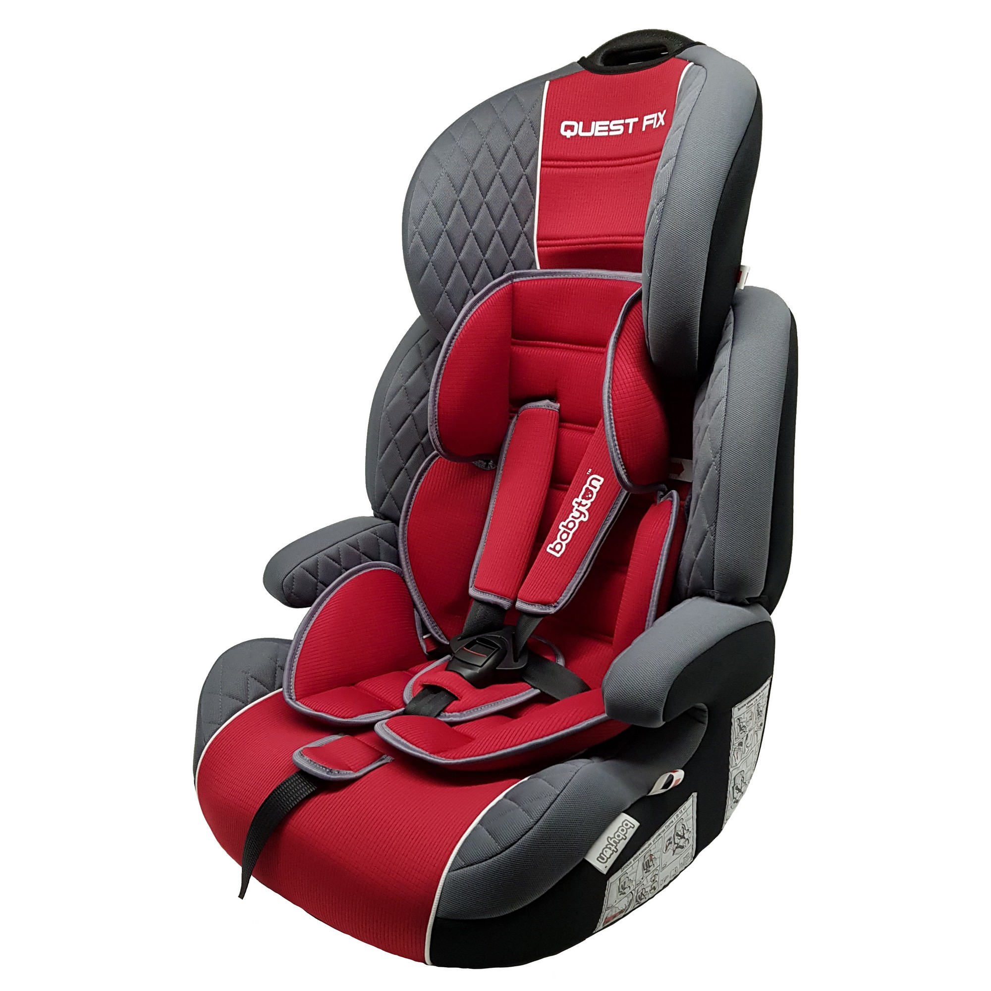 Автокресло Babyton Quest Fix Isofix 1/2/3 (9-36 кг) - фото 1