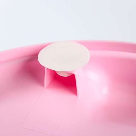 Стульчик Sima-Land для купания на присосках. цвет розовый