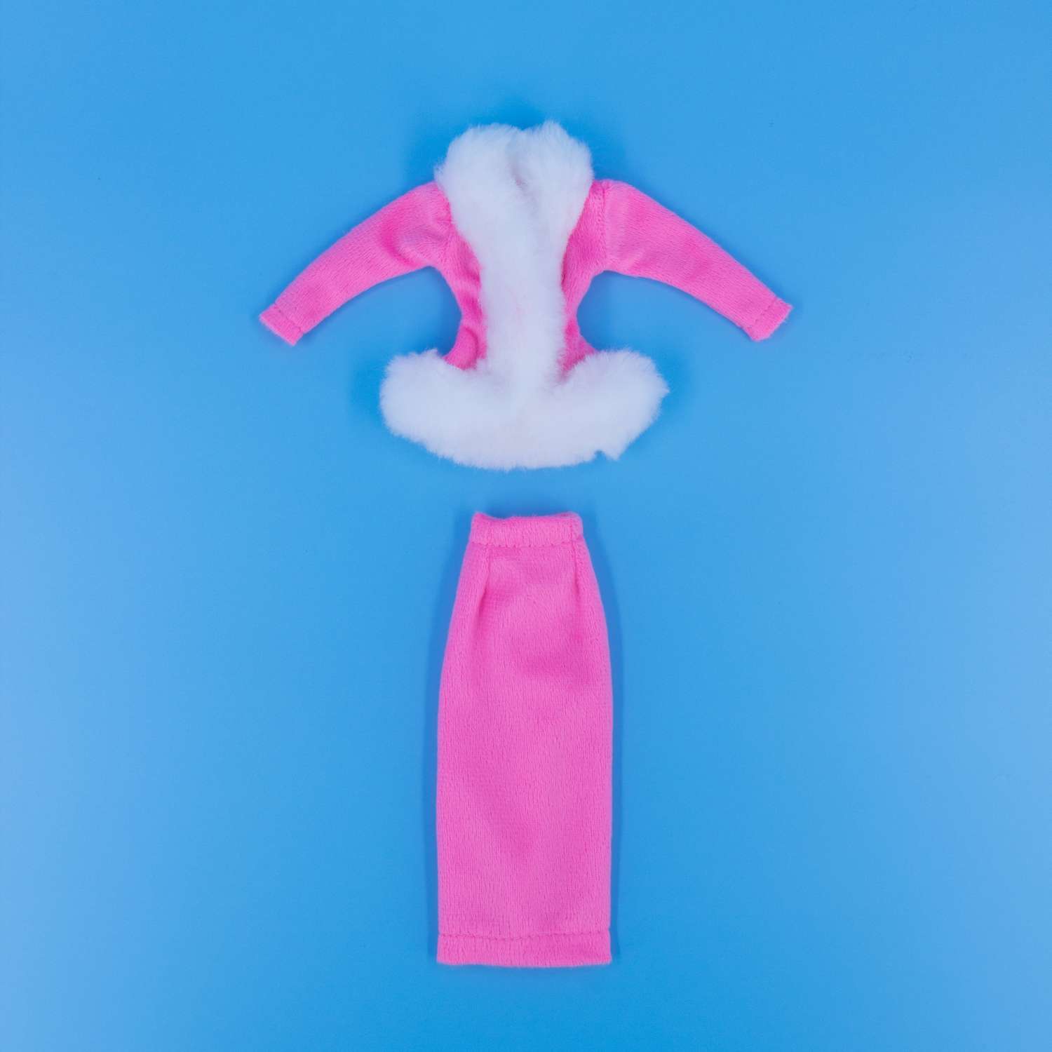 Костюм Модница для куклы 29 см 1701 розовый 1701розовый - фото 8