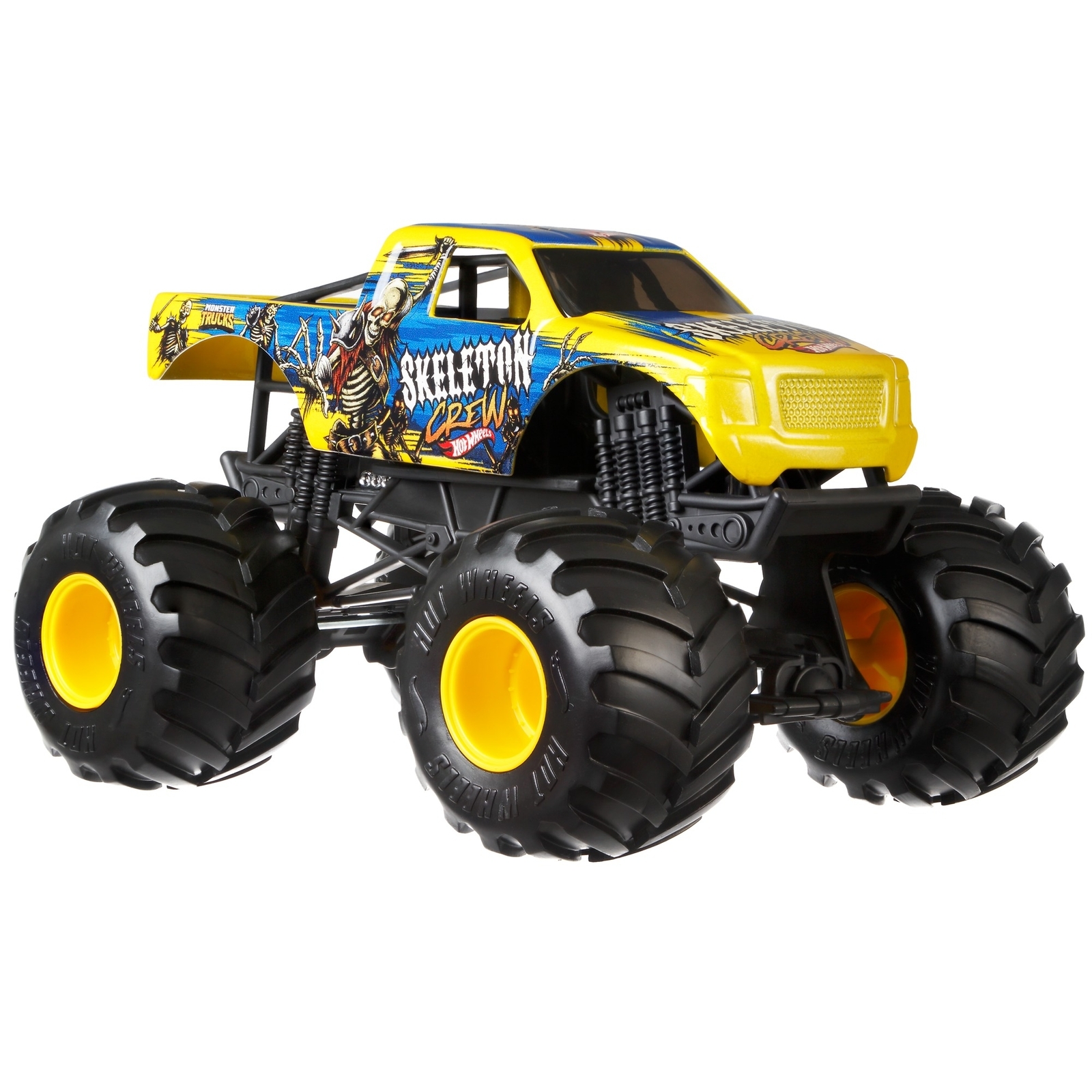 Машинка Hot Wheels Monster Trucks Скелетон FYJ89