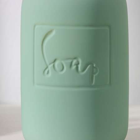 Дозатор SAVANNA для жидкого мыла SAVANNA Do it soft 420 мл 81×81×184 см цвет зелёный