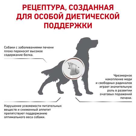 Корм для собак ROYAL CANIN Hepatic HF16 при заболеваниях печени 6кг