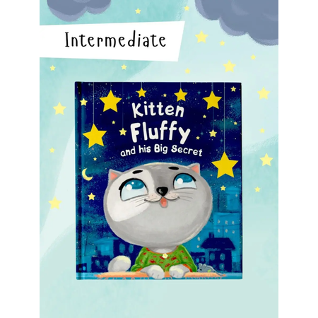 Книга Проф-Пресс на английском языке Kitten Fluffy and his Big Secret