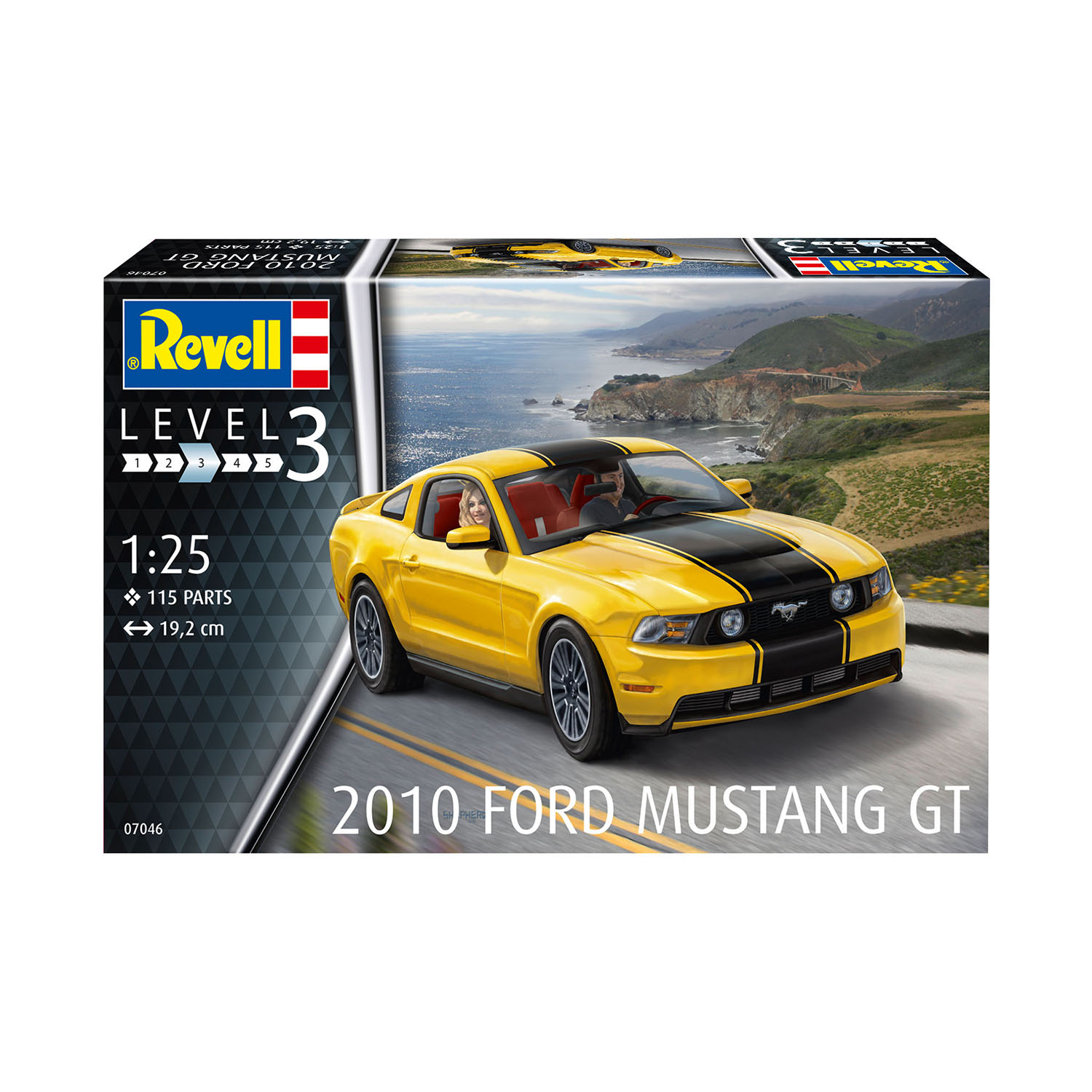 Модель для сборки Revell Автомобиль 2010 Ford Mustang GT 07046 - фото 1