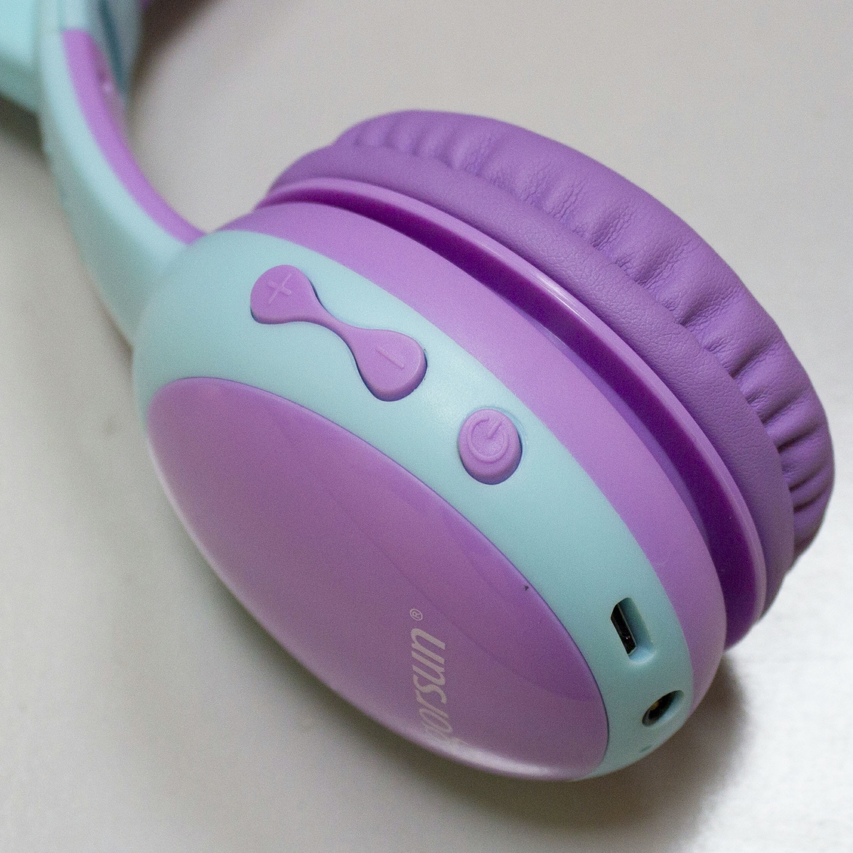 Наушники Gorsun E61 purple bluetooth - фото 8