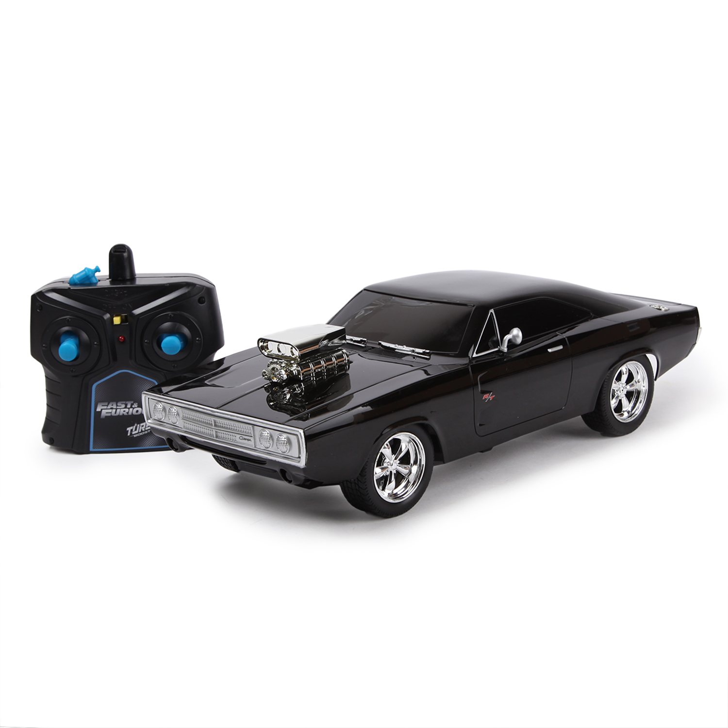 Машина Fast and Furious Jada 1:16 РУ 1970 Dodge Charger Street 97584 купить  по цене 499 ₽ в интернет-магазине Детский мир