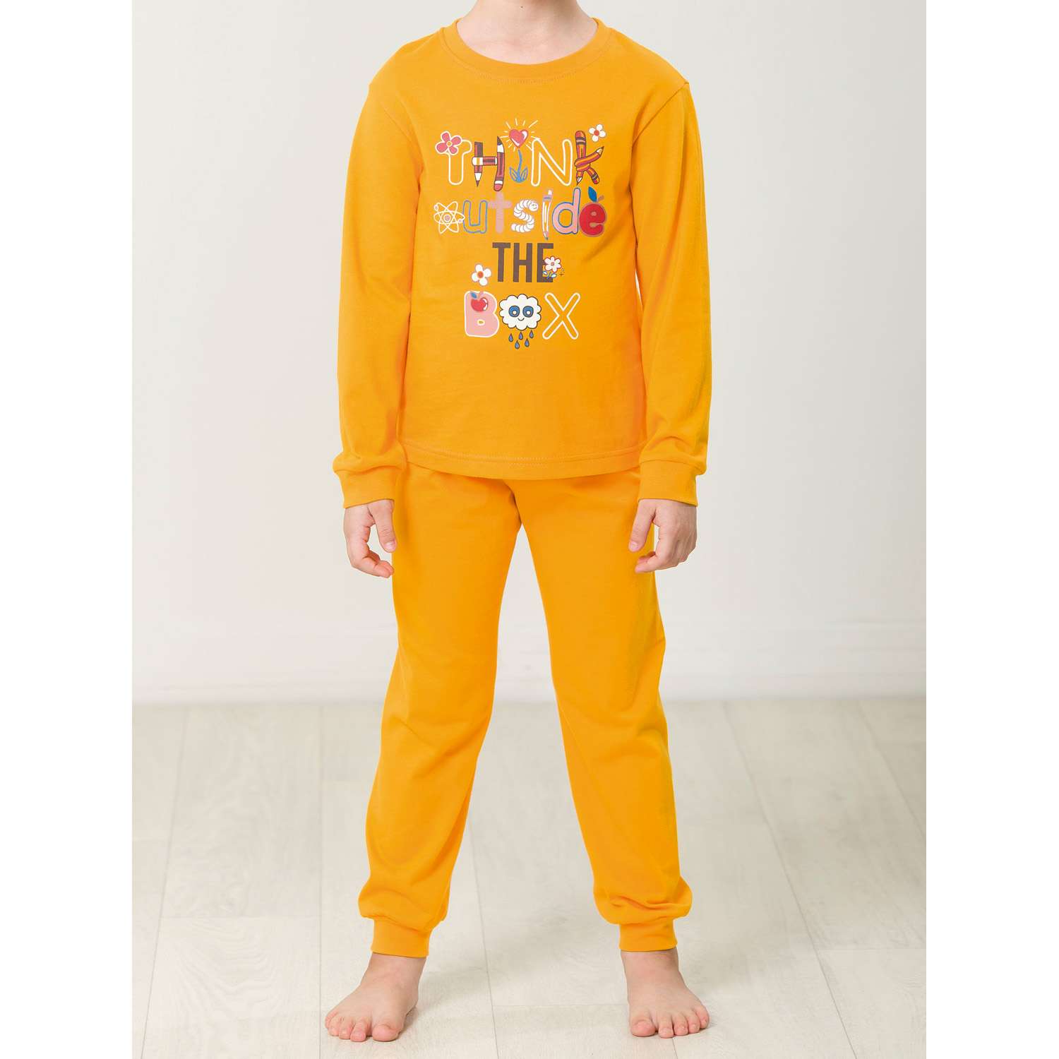 Пижама PELICAN WFAJP3301U/Оранжевый(31) - фото 1