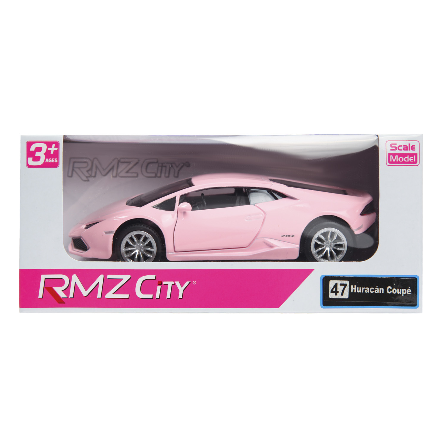 Автомобиль RMZ CITY Lamborghini Huracan розовый 544996(G) - фото 7