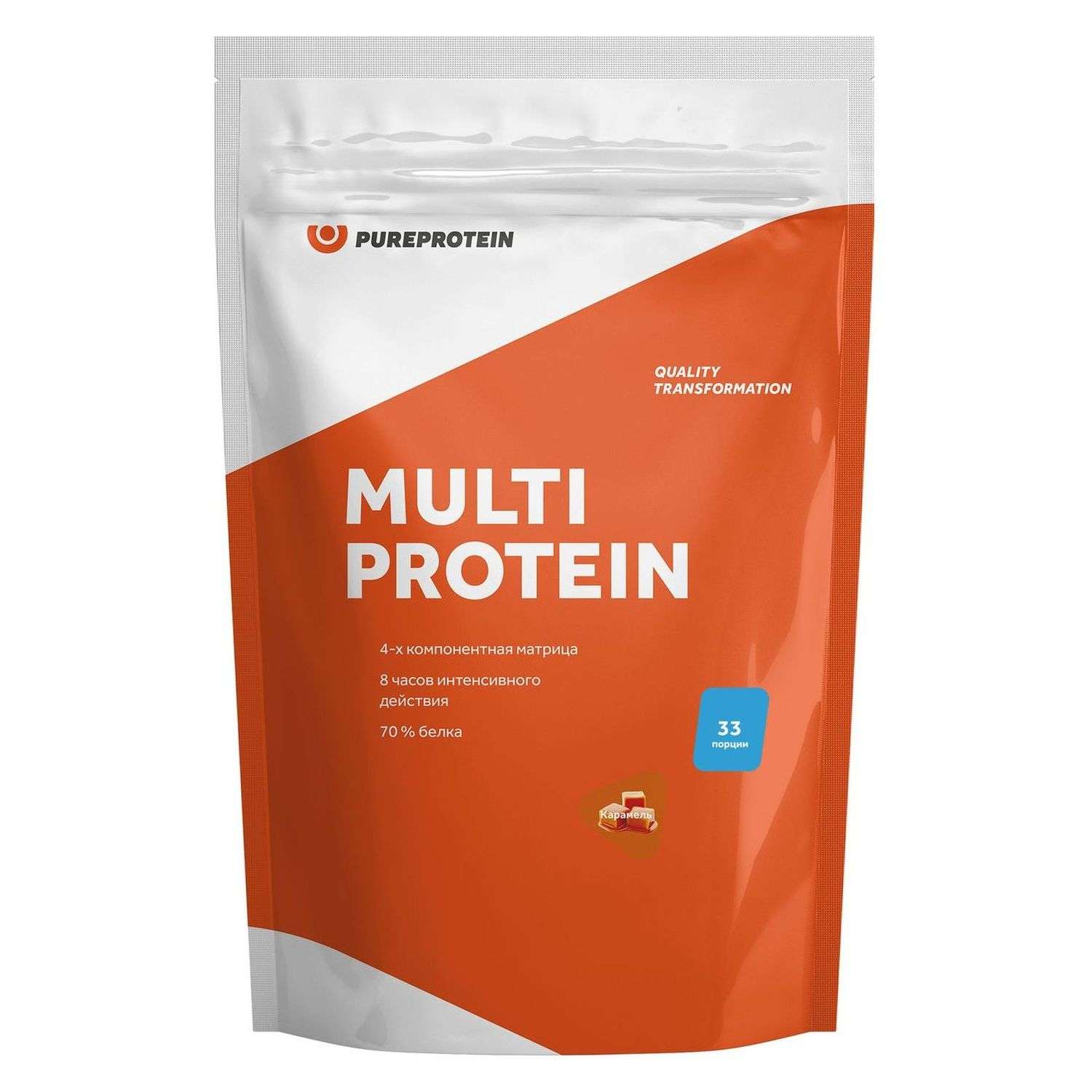 PUREPROTEIN Протеин мультикомпонентный сливочная карамель 1000г - фото 1