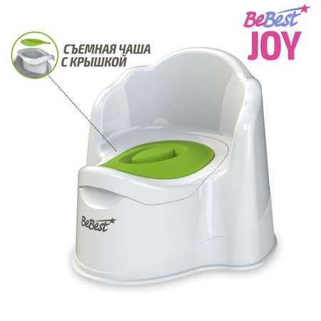 Горшок детский BeBest Joy белый