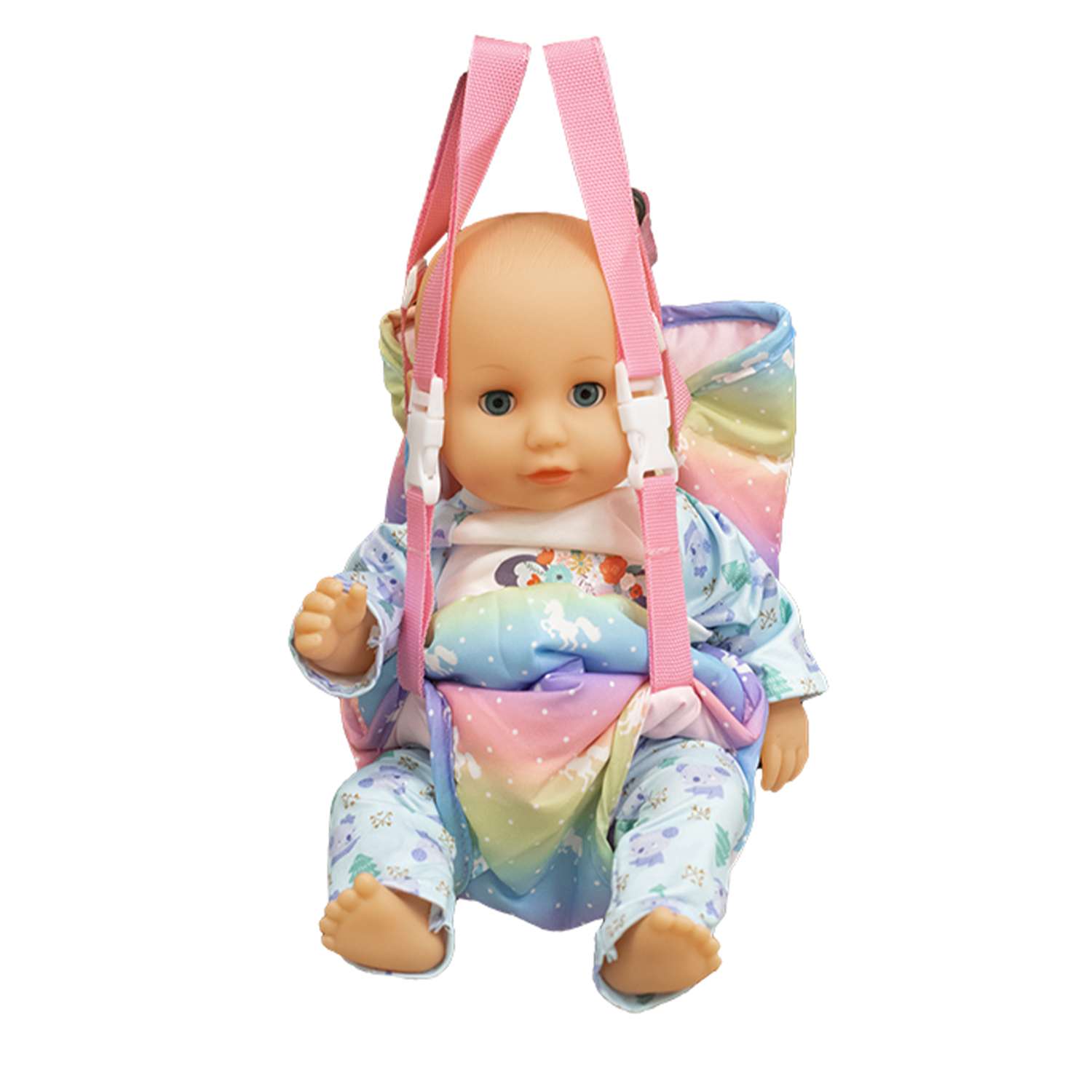 Слинг для куклы SHARKTOYS рюкзак-переноска единорог 33800013 - фото 2