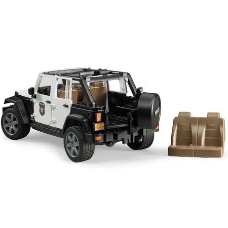 Внедорожник Bruder Jeep Wrangler Unlimited Rubicon Полиция с фигуркой