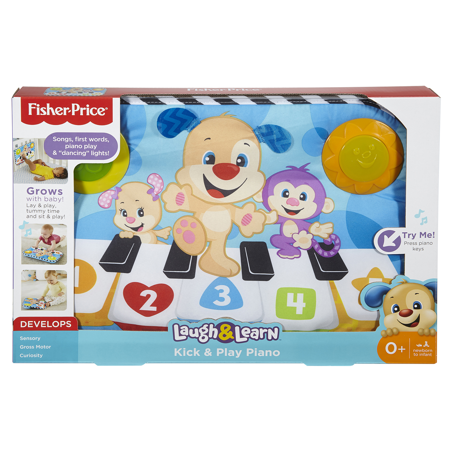 Игрушка Fisher Price Пианино для кроватки FTC60 купить по цене 199 ₽ в  интернет-магазине Детский мир