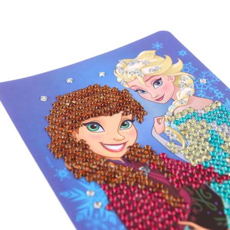 Алмазная вышивка Disney на шкатулке Холодное сердце: Анна и Эльза 8.5*11.5 см