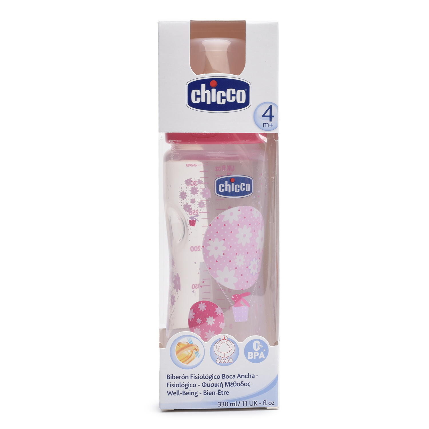 Бутылочка Chicco для каш Girl WB 330 мл (70734100040) - фото 3