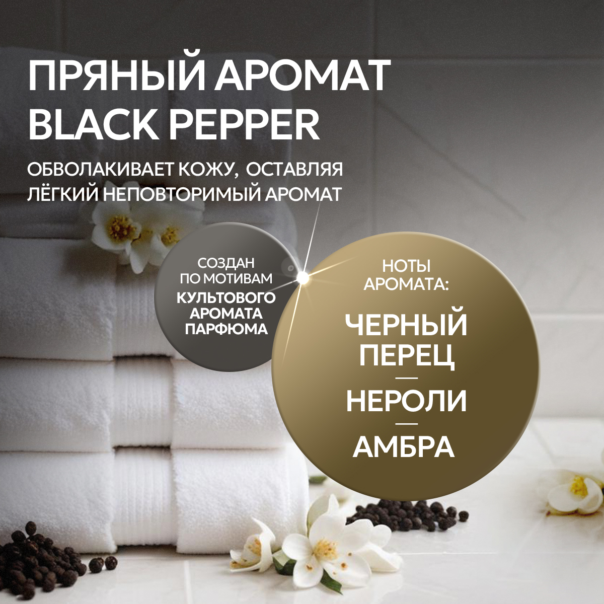 Жидкое мыло парфюмированное SEPTIVIT Premium Black Pepper 5л - фото 2