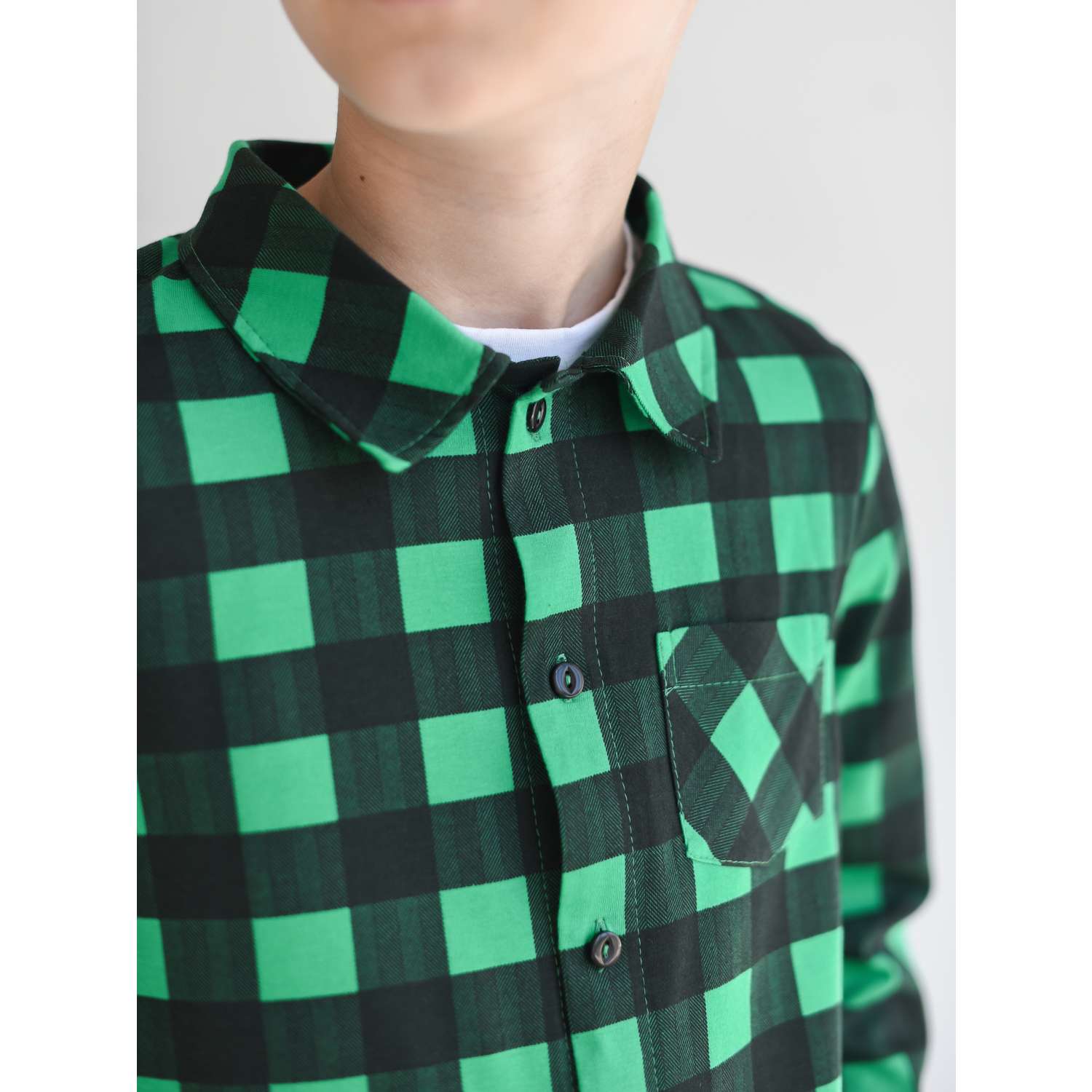 Рубашка Rostik 311722 зеленый - фото 12